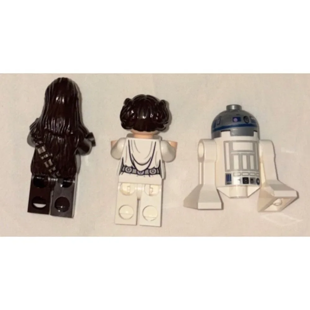 Lego Star Wars Minifigures - Group of 6 Luke, Leia, Han, Chewy, R2D2, C3PO